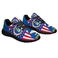 thumbnail image 6 of United States Air Force American flag Veteran US Shoes Sneakers for Women Men Black Size 10.5, 6 of 7