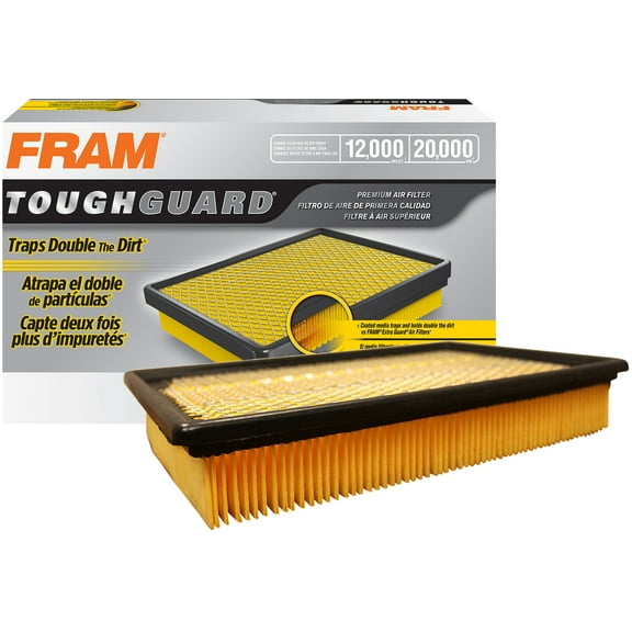 FRAM Tough Guard Engine Air Filter, TGA5056 for Select Ford, Lincoln and Mercury Vehicles Fits select: 1986-2011 MERCURY GRAND MARQUIS, 1987-2011 FORD CROWN VICTORIA