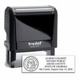 thumbnail image 1 of Notary Stamp Seal Ink Personalized Self Inking Stamp Custom Stamp Rubber Stamp Trodat 4913 Self Ink Notary Stamp for State of Georgia - Manufacturer Certificate Required, 1 of 4