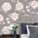 thumbnail image 2 of Belgravia - Papel Tapiz Texturizado Rosa Diseño Floral (Carbón, Crema), 2 of 2