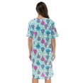 thumbnail image 3 of Just Love Short Sleeve Nightgown Sleep Dress for Women Sleepwear (Hot Air Balloons, 2X), 3 of 3