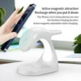 thumbnail image 1 of New cross-border dolphin magnetic wireless charger creative magnetic wireless charging White, 1 of 7