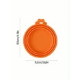 thumbnail image 5 of 2pcs Random Color Silicone Pet Food Can Cover, Sealing, Preservation, Durable, 5 of 5
