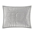 thumbnail image 2 of J. Queen New York  Bryant Pillow Sham Grey Jumbo, 2 of 5
