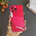 thumbnail image 2 of Designed for iPhone 13Pro Mas Case, Cute Abstract Painted Art Case for Women & Girl, Full Camera Lens Protective Slim Soft Shockproof Phone Case [6.7 inch]-Red, 2 of 14