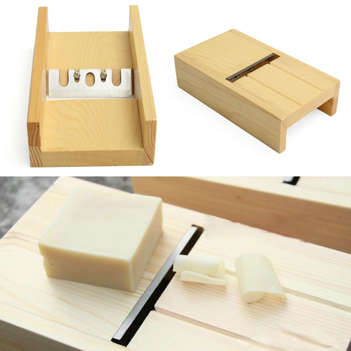 Wooden Soap Beveler Planer Sharp Blade Candle Loaf Mold Cutter Craft Making Tool 