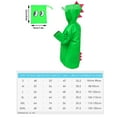 thumbnail image 4 of Odeerbi Baby Bodysuit Toddler Boys Girls Clothes Autumn Spring Cute Romper 2025 Long Sleeve Button Sweatshirt Jumpsuits Green, 4 of 5