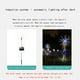 thumbnail image 5 of Luces solares para exteriores, muñeco de nieve, decoraciones navideñas para exteriores, muñeco de nieve solar, pila de jardín, decorativa de metal, pila solar para patio, decoraciones de césped, lámpa, 5 of 6