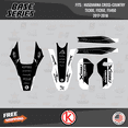 thumbnail image 4 of Kalair GFX Graphics Kit for Husqvarna TX300, FX350, and FX450 (2017-2018) Base Series, 4 of 5