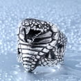thumbnail image 4 of Shisuyan Bague en Acier Titane en Forme de Serpent 1Ensemble 1 Po, 4 of 9
