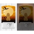 thumbnail image 2 of Halloween Poodle Tan Ceramic Night Light, 2 of 2