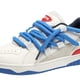 thumbnail image 2 of Zapatillas de deporte para hombre con cordones de cuero PU resistente al desgaste para primavera otoño (43) Azul DQrwqpou Tenis De Mujer Tenis De Hombre, 2 of 8