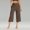 Black, variant on SNKSDGM Women's Plus Stretch Pants for Women Work Casual Pants for Women Dressy Casual Pattern Womens Casual Wide Yoga Leg Capris High Waist Exercise Capris Pants Wide Soft Pajama Pockets Sweatpants