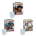thumbnail image 2 of Across the Spider-Verse Funko Pop Set of 3 with Protector Bundle - Includes Spider-Woman #1228, Spider-Byte #1229, Medieval Vulture #1230 Figures with Blue Salamander Emporium Plastic Protector Cases, 2 of 6