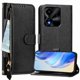 thumbnail image 5 of FOXDOCK Funda Tipo Cartera para Motorola Moto G17 Power Cuero PU con Cremallera y Correa de Muñeca, Ranuras para Tarjetas, Soporte Plegable, Cierre Magnético, 5 of 5