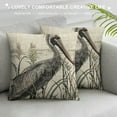 thumbnail image 3 of ONETECH Summer Farmhouse Pillow Covers Watercolor Animals Cushion Case Decoration for Sofa Couch, 3 of 5