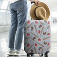 thumbnail image 2 of Blue Baseball Gear Pattern Luggage Cover Fashion Suitcase Cover Baggage Covers Fit 25-28 Inch Luggage (Go Travel), 2 of 5