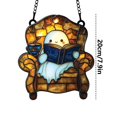 thumbnail image 3 of AKEGAMN Clearance! Bookshelf Acrylic Colorful Window Hanging Ornament For Book Lovers Panel For Home Decor Car Garden Reading Book Acrylic Bookshelf Acrylic Colorful Window Hanging Ornament For Book, 3 of 5