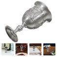 thumbnail image 3 of Práctica copa sagrada para beber, jarra de cerveza vikinga de cobre, jarra de vino, cáliz, copa de metal vintage, copa para beber de estilo medieval., 3 of 4