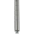 thumbnail image 2 of Metro 5414400 86 in. Super Erecta Site Select Mobile-Ready Industrial Wire Shelving Post - Chrome, 2 of 4