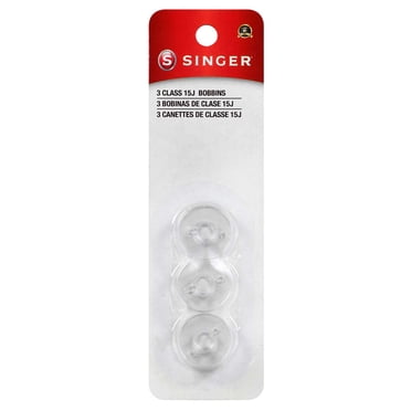 SINGER BOBBINS CLASS 15J CLEAR 3CT