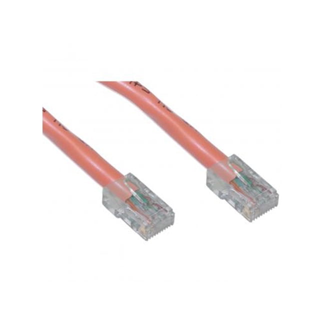 CABLECHOICE Cat5e Ethernet Cable UTP RJ45 10Gbps High Speed LAN Internet Patch Cord 7 Feet - Orange Computer Network Cable with Bootless Connector Available in 28 Lengths and 10 Colors 