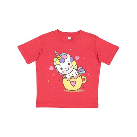 

Inktastic Teacup Unicorn Gift Toddler Boy or Toddler Girl T-Shirt