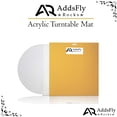 thumbnail image 2 of Tocadiscos acrílico Slipmat AddsFlyRocks de 12 pulgadas, fonógrafo y vinilo, 2 of 7