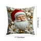thumbnail image 3 of Juego de Almohadas Navideñas con Árbol de Navidad, Reno, Muñeco de Nieve, Sofá Decorativo, Ambiente de Lino., 3 of 6