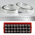thumbnail image 2 of 3mm Metal Number/Letter Stamper Metal1eatherPunching Tool For1eatherEmbossing Jewelry Making1eatherStamping Tool, 2 of 11