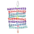 thumbnail image 2 of Finger Trap Toys, Colorful Bird Shredding Chew Toy Sturdy Easy Installation Safe  for Parrots, 2 of 8