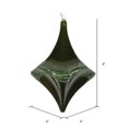 thumbnail image 2 of Vickerman MT194064D 8 in. Moss Green Candy Glitter Drop Ornament, 2 of 3