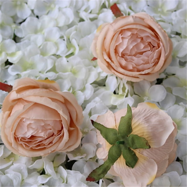 Simulación de rosa rizada, cabeza de flor, ramillete de flores de seda, arreglo floral para boda, flor de rosa