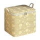 thumbnail image 2 of Bolsas extra grandes para ropa - Bolsa transparente resistente con asas reforzadas y doble cremallera - 71x61x50cm, amarillo, 2 of 9