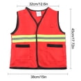 thumbnail image 5 of Traje de juego de rol para extinción de incendios con chaleco para niños de 4 a 6 años, 5 of 5