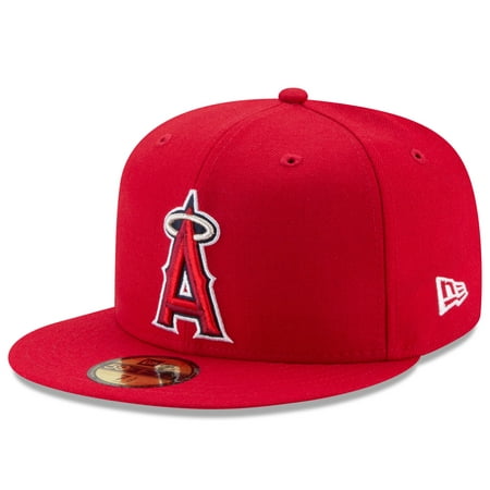 Los Angeles Angels New Era Game Authentic Collection On-Field 59FIFTY Fitted Hat - Red