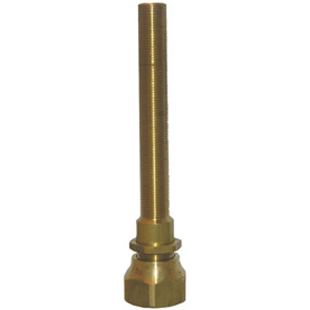 0 3855 Brass Nipple Extension For Twin Handle Ceramic Stem Faucet 5 8 24 Thread X 5 8 18 Thread X 4 1 2 Inch Long Walmart Com Walmart Com