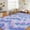 Tie-Dye Blue Rainbow, variant on Janvonne Fluffy Area Rugs for Bedroom,Entryway,Soft Non Skid Shaggy Carpets Beside the Chair,Home Decor Aesthetics,Tie-Dye Brown,4x6ft
