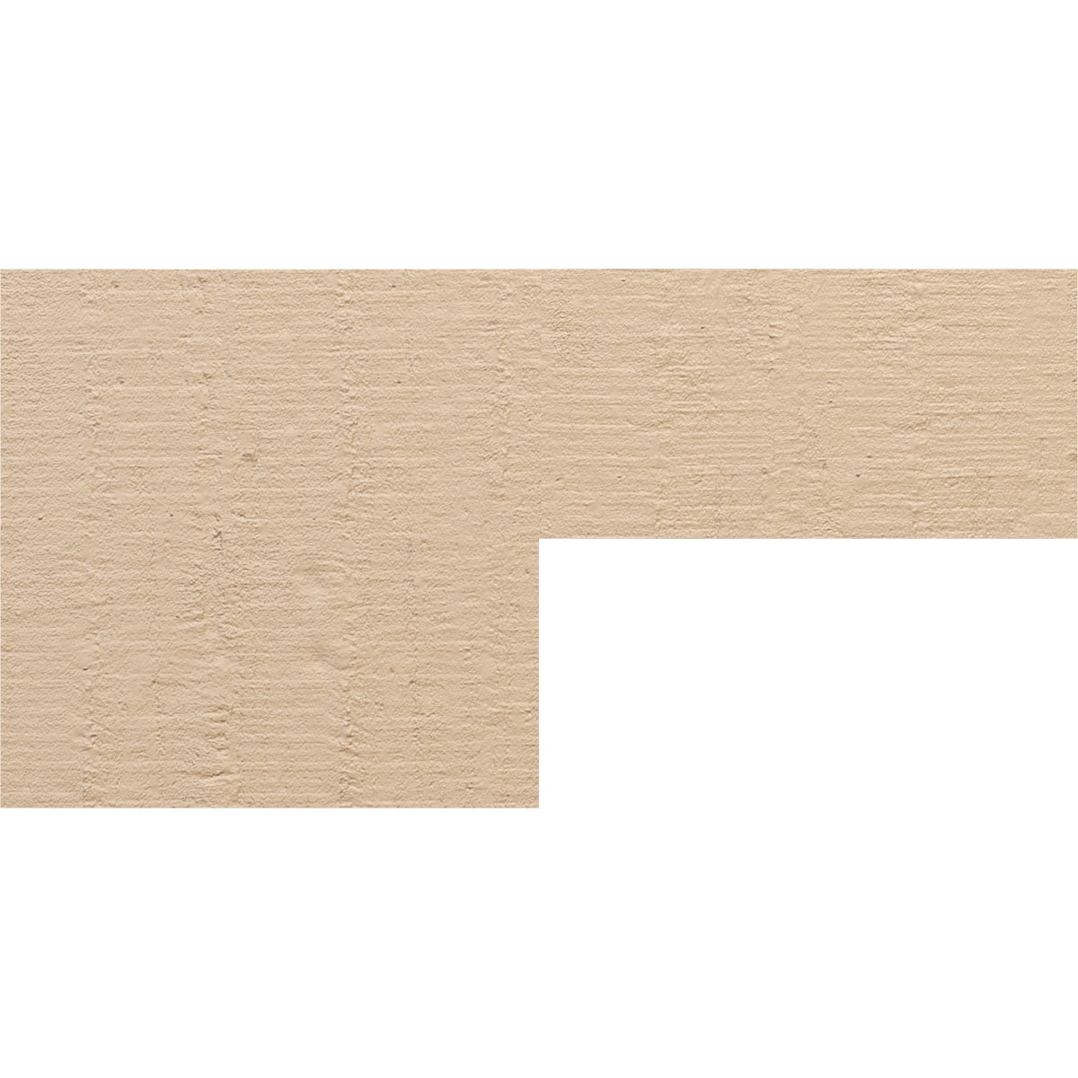 11"W x 22"D x 11"H Wide Chapel Hill Rough Cedar Woodgrain TimberThane Corbel, Primed Tan