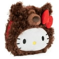 thumbnail image 4 of GUND Hello Kitty Philbin Plush Pouch, 5.5", Brown, 4 of 7