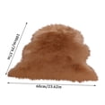 thumbnail image 3 of Big Sale ! Huayishang Carpet,Polyester Carpet,Solid Color Plush Rug Office Home Fluffy Area Rug Bedroom Soft Furry Durable Rug, 3 of 7