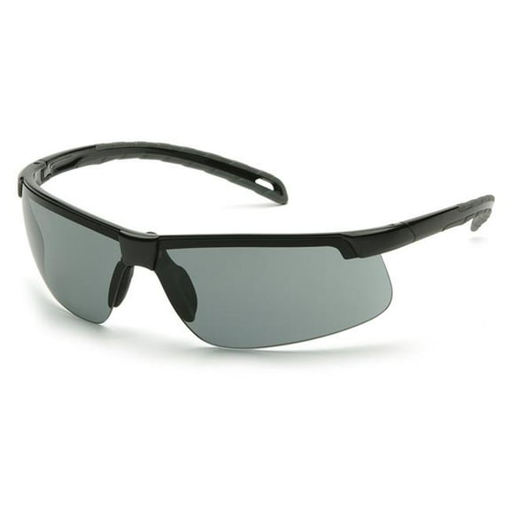 Pyramex Ever-Lite Ever-Lite Safety Glasses w/Gray H2MAX Anti-Fog Lens, Black, SB