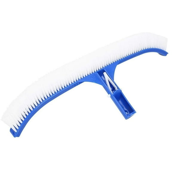 Pool Brush Head Curved 18 Inch Brush Hydro Tool Fits Pool Spa Floor and Wall (Pole Not Included)
