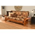 thumbnail image 2 of Pemberly Row Futon with Canadian Fabric Mattress in Brown and Barbados, 2 of 3