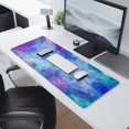 thumbnail image 2 of Reinvent Gaming with our Large Dazzling Galaxy Mouse Pad; Non-Slip Rubber Base for Precision, Durable Stitched Edges. Ideal for Keyboards & Desks - 31.5x11.8inch., 2 of 7