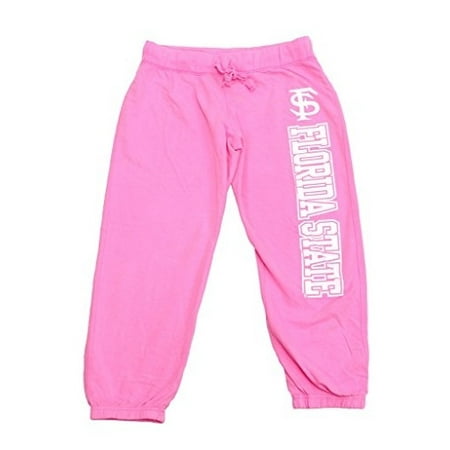 - Pressbox Women' s NCAA FS Florida State Seminoles Capris Sweatpants Pink
