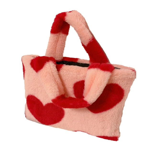 Bolso de felpa de gran capacidad para mujer, bolsa para personas mayores, novedad de 2023