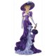 thumbnail image 1 of (B468) Vestido Morado Con Diamantes Serie Personajes Señora Resina Modelo Personalizado 30*60CM, 1 of 9