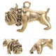 thumbnail image 5 of Llavero colgante de Bulldog de latón Vintage, colgante de Bulldog, adorno colgante, llavero artesanal, decoración de adornos colgantes, 5 of 5