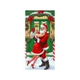 thumbnail image 2 of Christmas Decorations Christmas Door Cover with Snowman Pattern, Durable Christmas Door Covers for Festival Party Decorations 70.87×35.43Inch Multicolor, 2 of 5